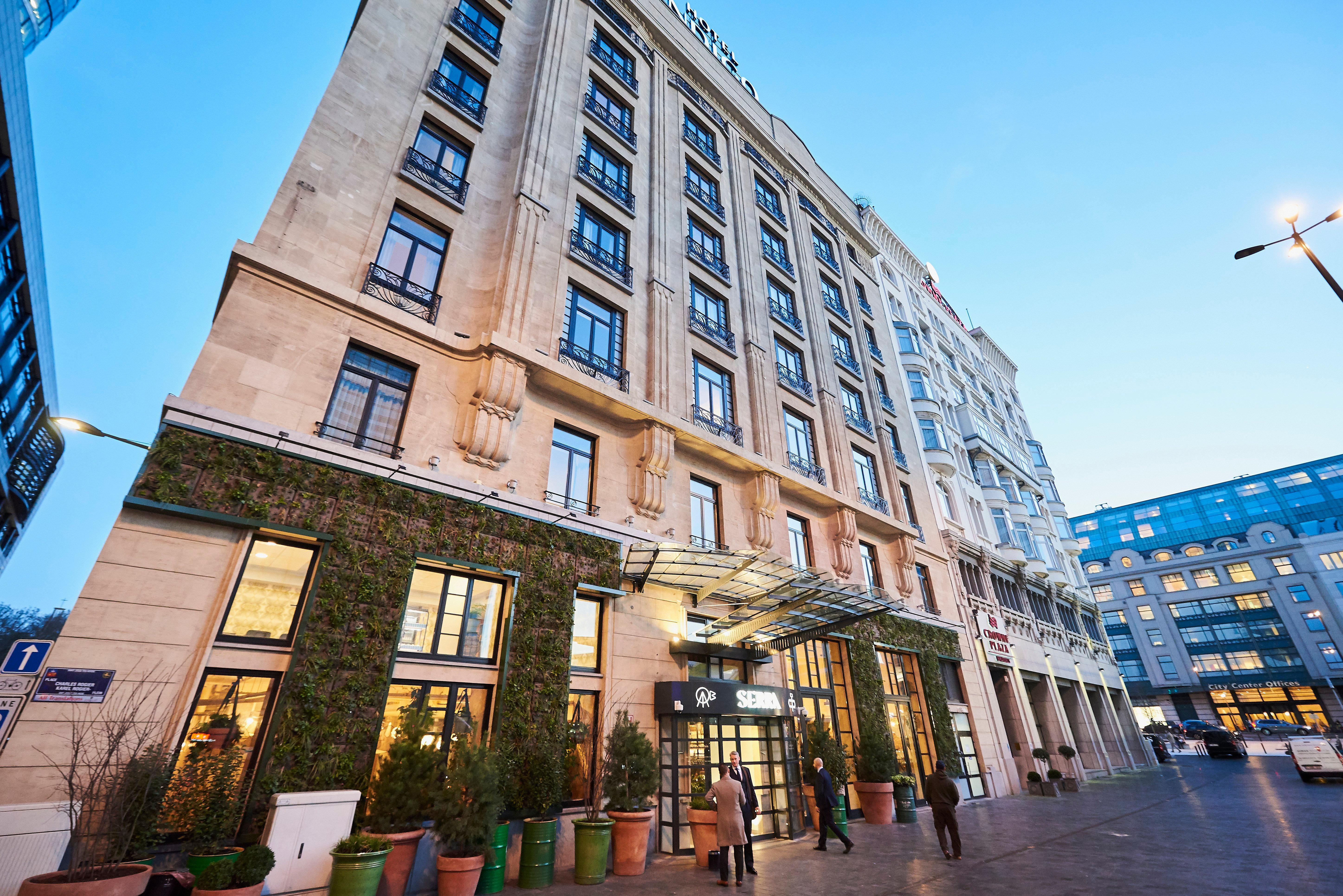 靛蓝布鲁塞尔城市酒店 外观 照片